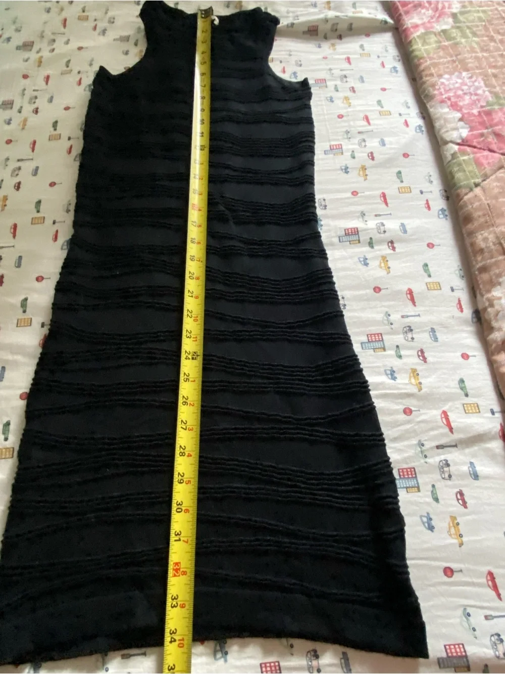 Dynamite Black Ribbed Tank Midi Dress - Picture 5 of 6